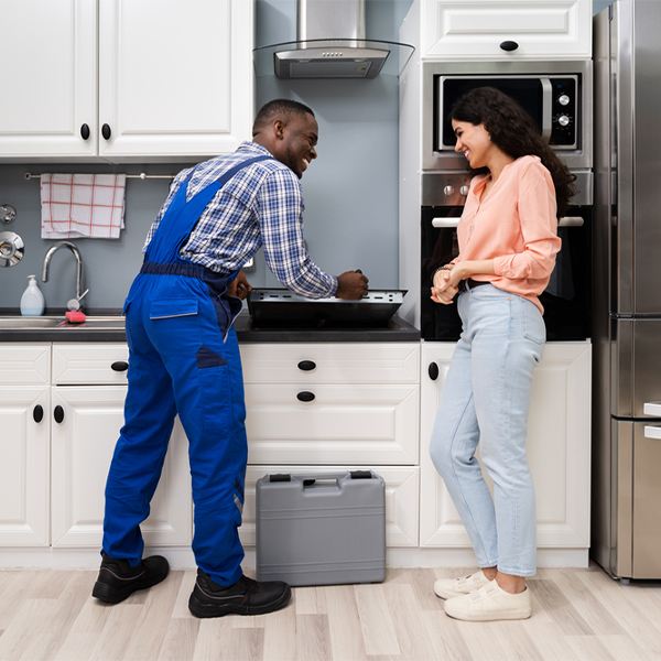 can you provide an estimate for cooktop repair before beginning any work in Neches